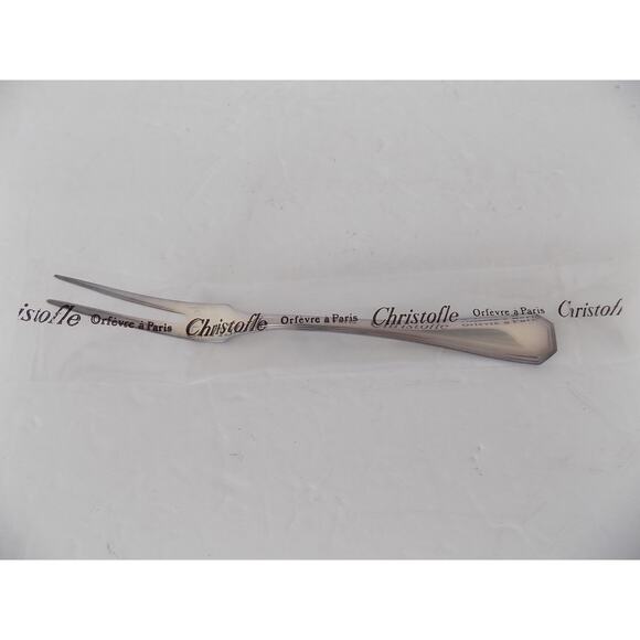 Christofle Serving Fork 6.5" NEW AND SEALED - Picture 1 of 3
